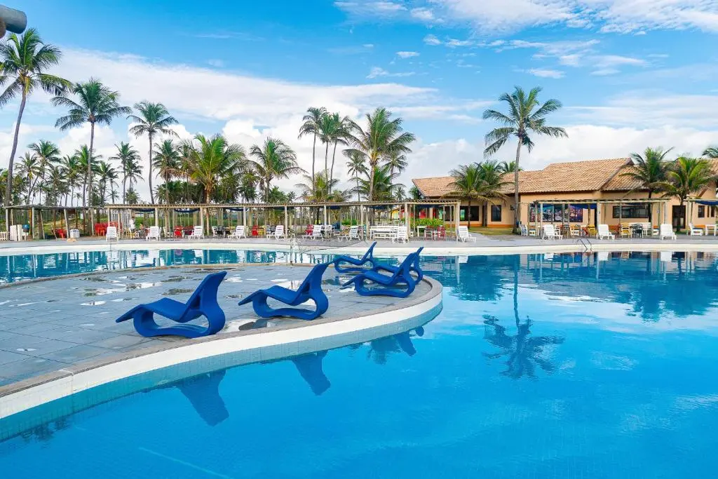 Makai Resort All Inclusive Aracaju, vista da piscina. Fonte Booking.